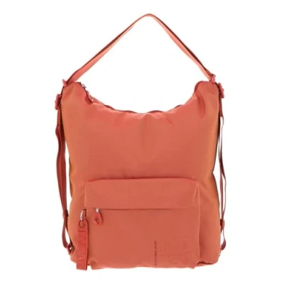 Afbeelding van MANDARINA DUCK Rugzak MD20 Hobo / Backpack Marmalade Koraalrood