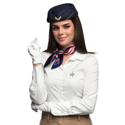Afbeelding van Boland Set Stewardess Volwassenen Vrouwen