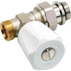 Afbeelding van Comap radiatorkraan recht M22 409E (dubbel instelbaar) ZD