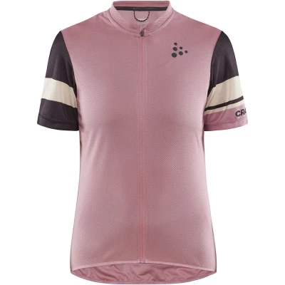 Afbeelding van Craft Dames Wielrenshirt Core Endur Logo 743992 Dawn slate