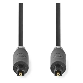 Afbeelding van Optische kabel Nedis 2 meter (Toslink, Trekontlasting)