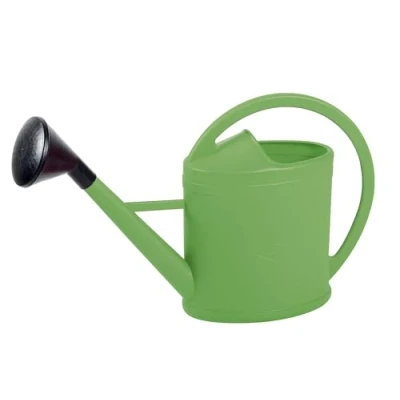Afbeelding van EDA ovale gieter Parisien 6 liter incl. zwarte sproeikop Matcha Green