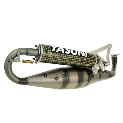 Afbeelding van Uitlaat Yasuni Carrera 16 Kevlar edition Minarelli Horizontaal