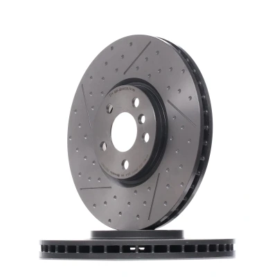 Afbeelding van BREMBO 09.D179.21 Remschijf 335 30 5 Met sleuven/geperforeerd, interne ventilatie Gecoat High carbon schroeven MINI: Hatchback, Clubman