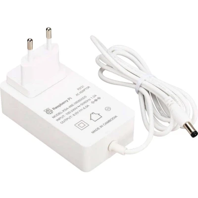 Afbeelding van Raspberry Pi® Pi Stekkernetvoeding, vaste spanning Geschikt voor serie: Uitgangsstroom (max.) 6000 mA 1 x Holle stekker