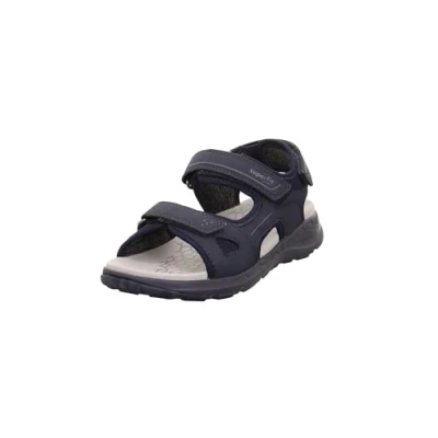 Afbeelding van Superfit Criss Cross Outdoorsandalen voor kinderen, Maat: 28, Blau Pu
