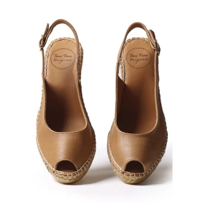 Afbeelding van Toni Pons Sandalen, Dames, Maat: 38, Tan Leer
