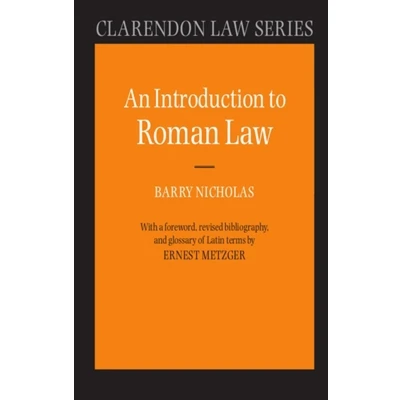 Afbeelding van Introduction to Roman Law