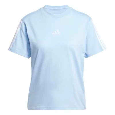 Afbeelding van adidas ESSENTIALS 3 STRIPES SLEEVE KATOEN T shirt voor dames