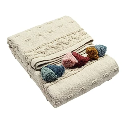 Afbeelding van furn. Boho Sprei, meerkleurig, 130 x 180 cm