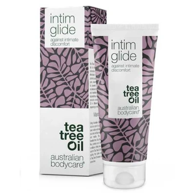 Afbeelding van Australian Bodycare Intim Glide 100ml natuurlijke intieme gel voor gebruik bij seks Met 100% Tea Tree Olie Voorkomt intiem ongemak zoals uitdroging, jeuk, irritatie of ongewenste geurtjes pH gebalanceerd