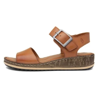 Afbeelding van Hush Puppies Ellie Sandal Damessandalen met hak, Huid