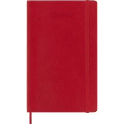Image de Agenda civil semainier Moleskine Grand Format Couverture Souple Rouge