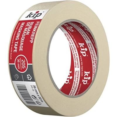 Afbeelding van Kip Afplakband voor 5 dagen, breedte 36 mm x 50 m, verwijderbaar zonder resten, schilderen en decoreren, cm, professionele decorateurs doe het zelvers