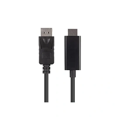 Afbeelding van Lanberg CA DPHD 11CC 0030 BK tussenstuk voor kabels DisplayPort HDMI Zwart
