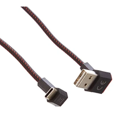 Afbeelding van Delock USB 2.0 kabel EASY USB, A C, schuin boven/onder 1,5 m (1.50 m, 2.0),