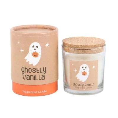 Afbeelding van Something Different Ghostly Vanilla Geurkaars Multicolours