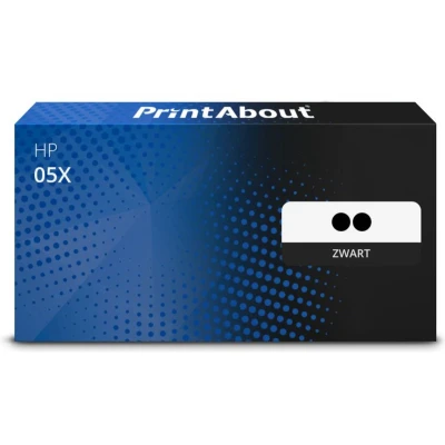 Afbeelding van Huismerk HP 05X (CE505XD) Toner Zwart Voordeelbundel 2 pack Hoge capaciteit