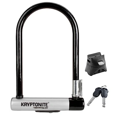Afbeelding van Kryptonite Beugelslot Kryptolok Atb 12,7 X 22,9 Cm Zwart/zilver