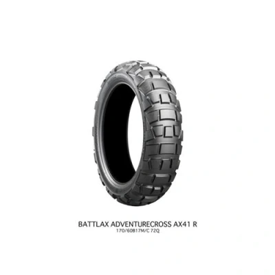 Image de Pneu Moto Trail Bridgestone Battlax Adventurecross Ax41t Rear 130/80 17 65Q