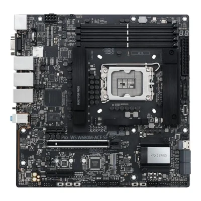 Afbeelding van Asus PRO WS W680M ACE SE Moederbord Socket Intel 1700 Vormfactor Micro ATX chipset Intel® W680