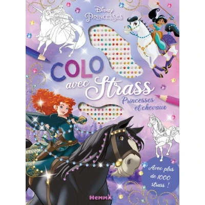 Image de Disney Princesses Colo Avec strass et chevaux plus de 1000 !