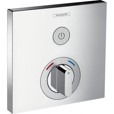 Afbeelding van Hansgrohe ShowerSelect douchemengkraan afbouwdeel met stopkraan voor 1