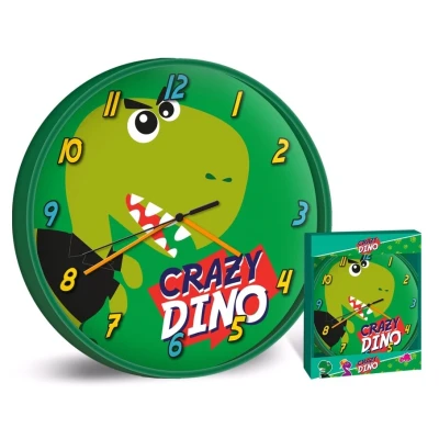 Afbeelding van Crazy Dino Wandklok 8435507835190
