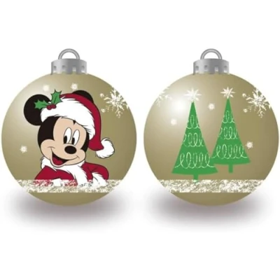 Afbeelding van ARDITEX WD13423 Set van 6 Disney Mickey kerstballen, diameter 8 cm