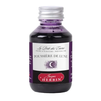 Afbeelding van Jacques Herbin 17048T fles met schrijfinkt 100 ml vulpennen, rollerball pennen maanstof