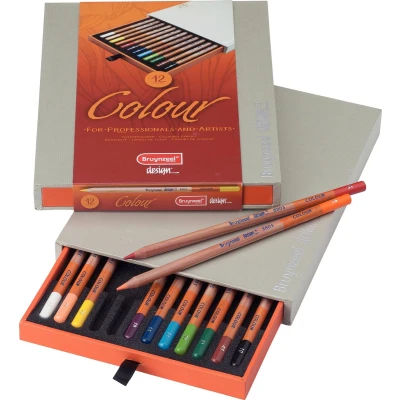 Afbeelding van Bruynzeel Design box 12 kleurpotloden