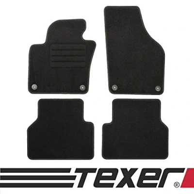 Afbeelding van CARMAT TEXER Textielvloermatten voor VW Tiguan 5N bouwjaar 2007 2015 Basic