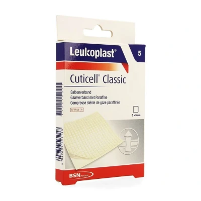 Afbeelding van Cuticell Classic 5cmx5cm 5 Leukoplast