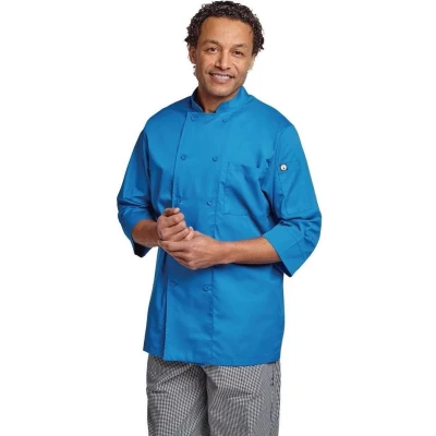 Afbeelding van Chef Works unisex koksbuis blauw S