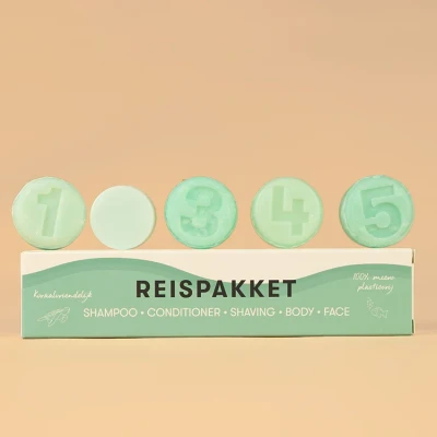Afbeelding van Reispakket shampoo bars