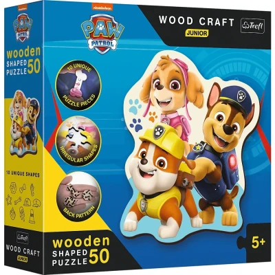 Afbeelding van Paw Patrol Houten Puzzel Junior Funny 5900511202403