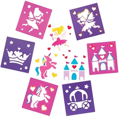 Afbeelding van Baker Ross Fee stencils (6 stuks) knutselen