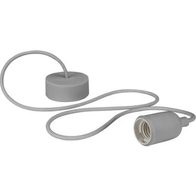 Afbeelding van Pendel Vellight (E27, Siliconen, Grijs)