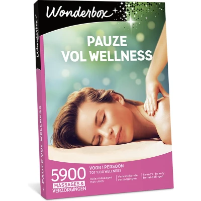 Afbeelding van Wonderbox Cadeaubon Pauze vol wellness