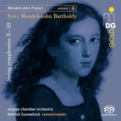 Afbeelding van Dogma Chamber Orchestra, Mikhail Gurewitsch Mendelssohn Project Vol. 4: String Symphonies Nos. 8, 9 &amp; 10 (CD)