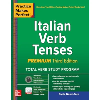 Afbeelding van Practice Makes Perfect: Italian Verb Tenses, Premium Third Edition