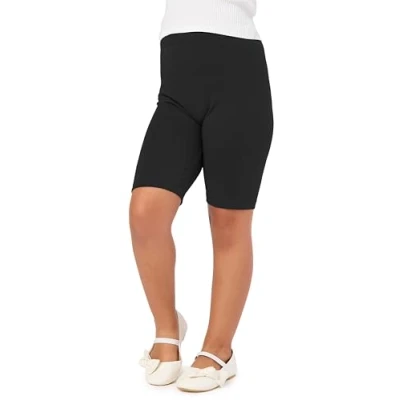 Afbeelding van Merry Style MS MS10 132 LE Meisjes Leggings Sport Vrijetijdsbroek Kort Viscose Sporbroek Yogabroek Zwart 140