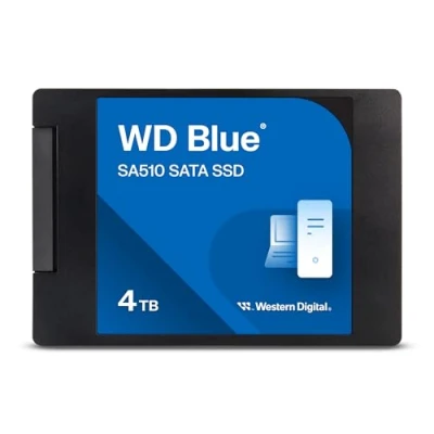 Image de WD Blue SA510 WDS400T3B0A SSD 4 To interne 2.5&quot; SATA 6Gb/s