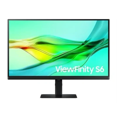 Image de Samsung ViewFinity S6 S27D604UAU S60UD Series écran LED USB 27&quot; (26.9&quot; visualisable) 2560 x 1440 QHD @ 100 Hz IPS 350 cd/m² 1000:1 HDR10 5 ms HDMI, 2xDisplayPort, C noir