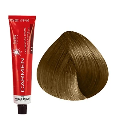 Afbeelding van Eugene Perma Carmen Ultime Permanente Kleuring Crème Haarkleur 60ml 07.41 ash copper blonde