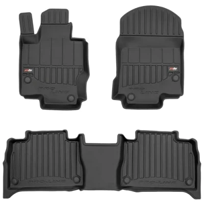 Afbeelding van M MOTOS Rubberen vloermat voor Mercedes GLE C167 vanaf 2019, verbeter je reiscomfort met de zwarte antislip 3D automat alle weersomstandigheden, bescherming tegen vuil
