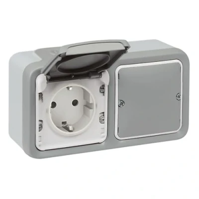 Afbeelding van Connected Base IP55 Legrand 069793 serie Plexo Next with Netatmo
