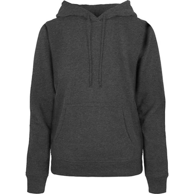 Afbeelding van Ladies Basic Hoodie met capuchon Charcoal XS