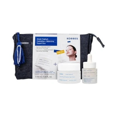 Afbeelding van Korres Greek Yoghurt Hydrating + Balancing Expert DUO Huidverzorgingsset, Maat: One Size,