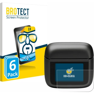 Afbeelding van BROTECT Screenprotector voor JBL Tour Pro 3 Folie Beschermfolie transparant (6 Stuks)